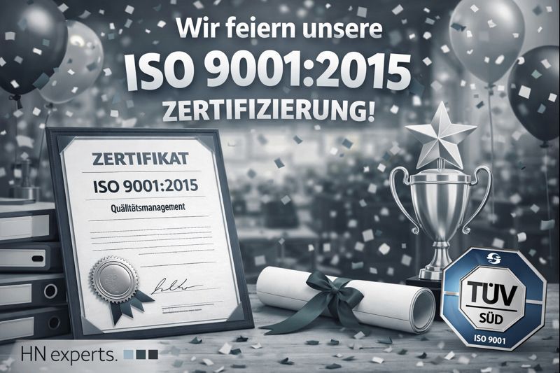 ISO 9001:2015 Zertifizierung