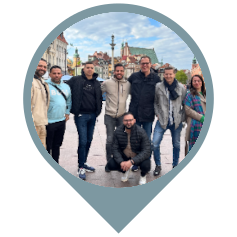 Warschau-Kartenzeiger